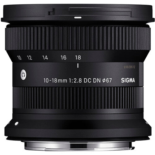 Sigma 10-18mm f/2.8 DC DN Contemporary Lens (Canon-RF) - BHM Store