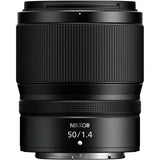 Nikon NIKKOR Z 50mm f/1.4 Lens (Nikon Z) - BHM Store