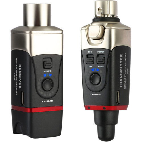 Xvive Audio U35 Wireless System for Dynamic Microphones (5.8 GHz)