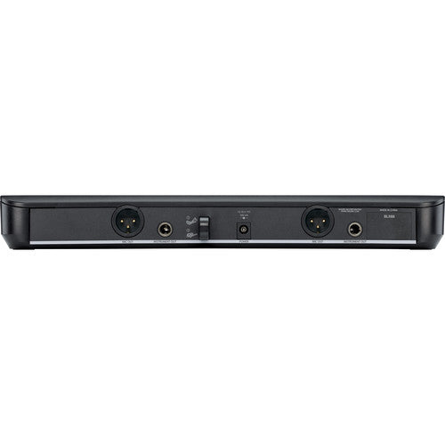 Shure BLX1288/CVL Dual-Channel Wireless Combo Lavalier & Handheld Microphone System (H10: 542 to 572 MHz)