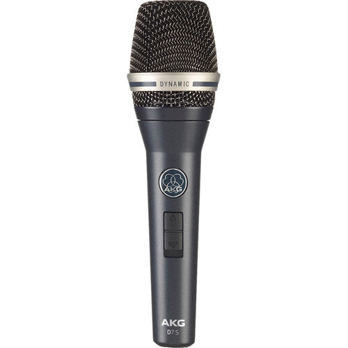 AKG D7 S Reference Handheld Dynamic Vocal Microphone with On Off Switch