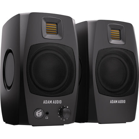 Adam Audio D3V Active Desktop Monitoring System (Black)