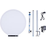 Aputure amaran Verge Max Bi-Color Round LED Light Panel (White)