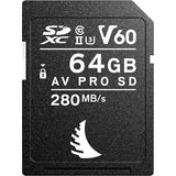 Angelbird AV Pro MK2 UHS-II SDXC Memory Card in 5 Sizes