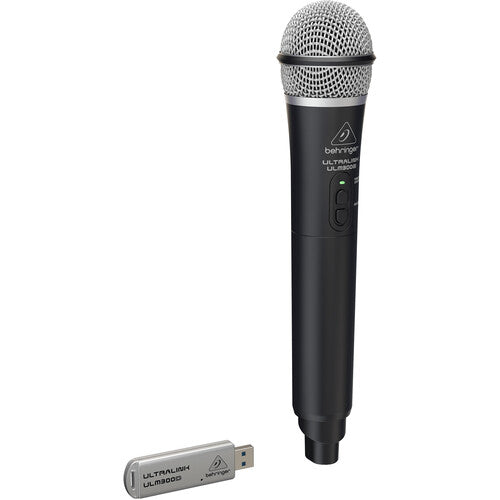 Behringer ULM300USB Ultralink Digital Wireless Handheld Microphone System with USB Receiver (2.4 GHz)