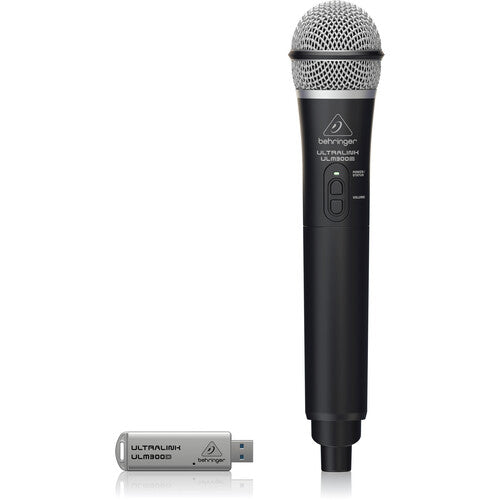 Behringer ULM300USB Ultralink Digital Wireless Handheld Microphone System with USB Receiver (2.4 GHz)