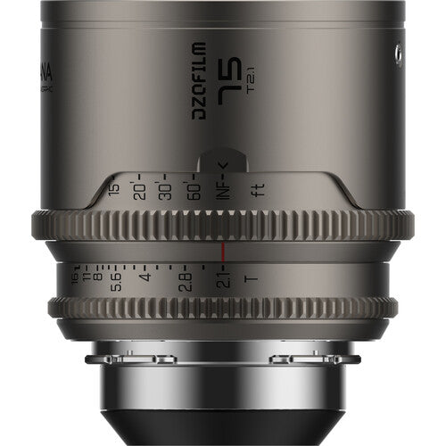 DZOFilm Arcana 75mm Anamorphic Prime Lens (ARRI PL, Titanium)