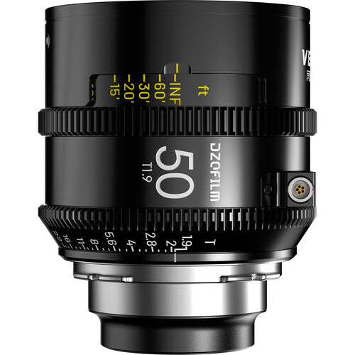 DZOFilm Vespid2 50mm T1.9 Prime Lens (ARRI PL, Feet)