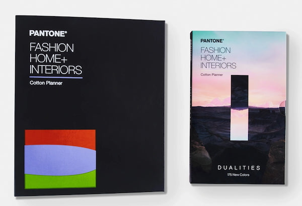 Pantone FASHION, HOME + INTERIORS COTTON PLANNER + DUALITIES EXPANSION PACK