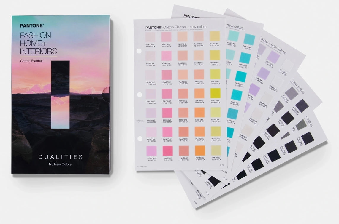 Pantone FASHION, HOME + INTERIORS COTTON PLANNER + DUALITIES EXPANSION PACK