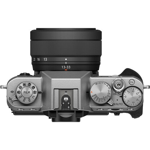FUJIFILM X-T30 III Mirrorless Camera with 13-33mm f/3.5-6.3 Lens (Silver)