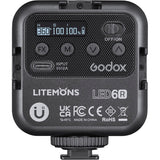 Godox Litemons RGB Pocket-Size LED Video Light (RGB & 3200 to 6500K)