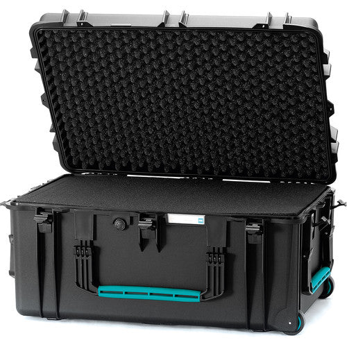 HPRC 2780WF Hard Case with Foam (Black with Blue Handle)