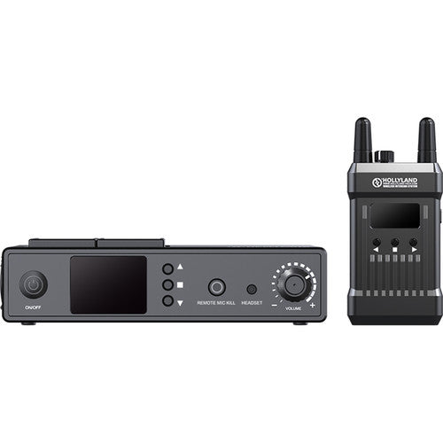 Hollyland Full-Duplex Intercom System with Four Beltpack Transceivers