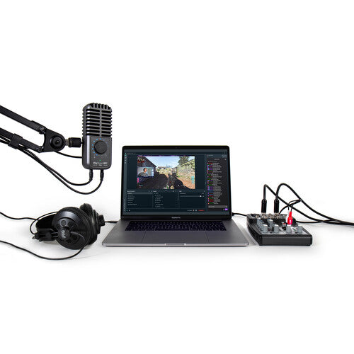 IK Multimedia iRig Stream Mic Pro USB Condenser Microphone