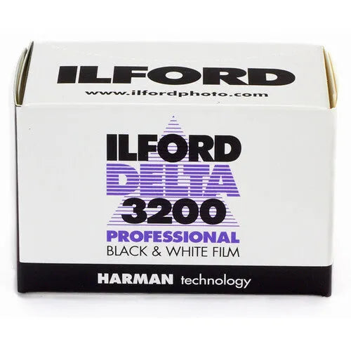 Ilford Delta 3200 Professional Black and White Negative Film (35mm Roll Film, 36 Exposures)