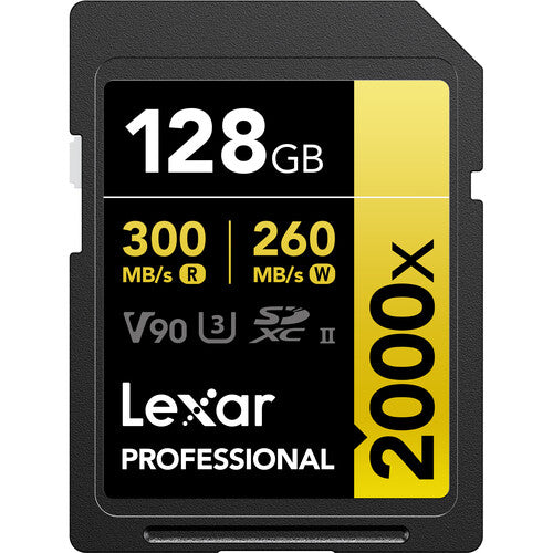 Lexar Professional 2000x UHS-II SDXC Memory Card