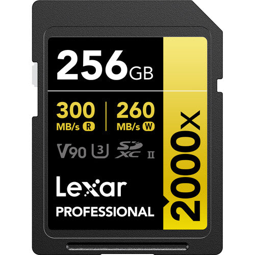 Lexar Professional 2000x UHS-II SDXC Memory Card