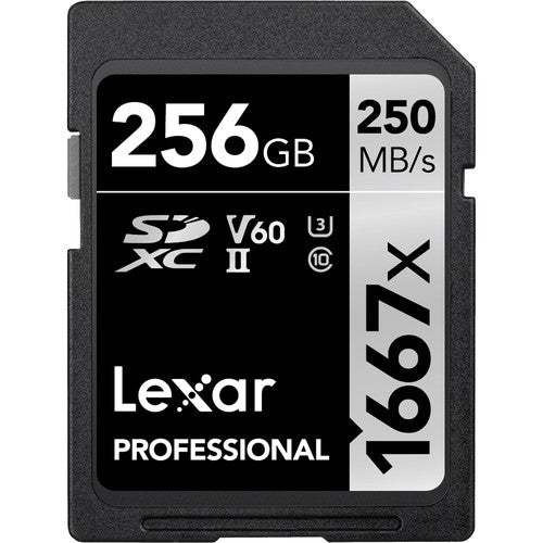 Lexar Professional 1667x UHS-II SDXC Memory Card