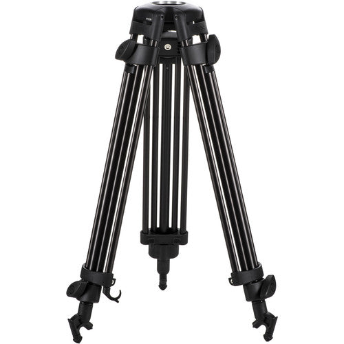 Libec LX10 Studio Two-Stage Aluminum Tripod System and H65B Head with Dual Pan Handles and Spreader Dolly