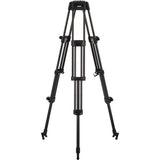 Libec LX10 Studio Two-Stage Aluminum Tripod System and H65B Head with Dual Pan Handles and Spreader Dolly