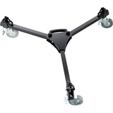 Libec LX10 Studio Two-Stage Aluminum Tripod System and H65B Head with Dual Pan Handles and Spreader Dolly