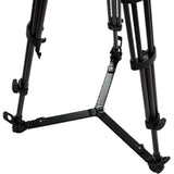 Libec LX10 Two-Stage Aluminum Tripod System and H65B Head and Ground-Level Spreader