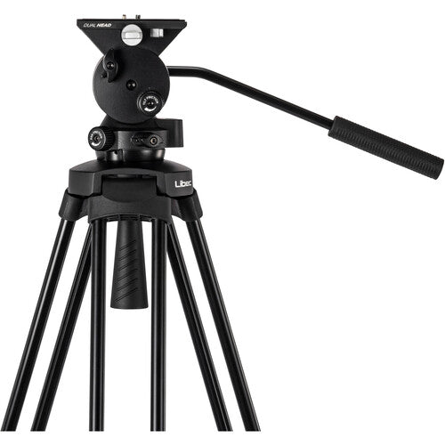 Libec TH-V Tripod System with Dual-Head Base & Case