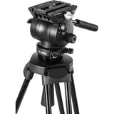 Libec TH-V Tripod System with Dual-Head Base & Case