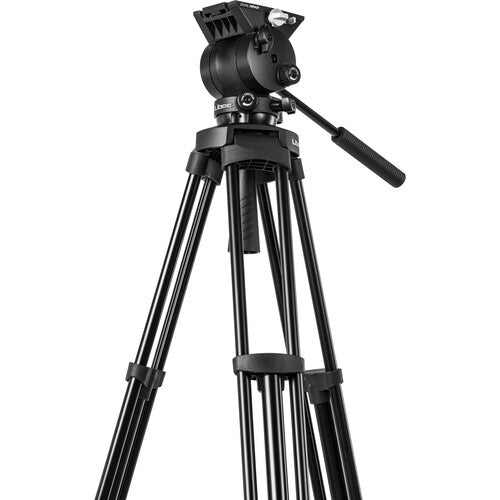 Libec TH-V Tripod System with Dual-Head Base & Case