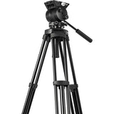 Libec TH-V Tripod System with Dual-Head Base & Case