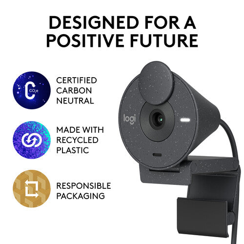 Logitech Brio 300 1080p Full HD Webcam