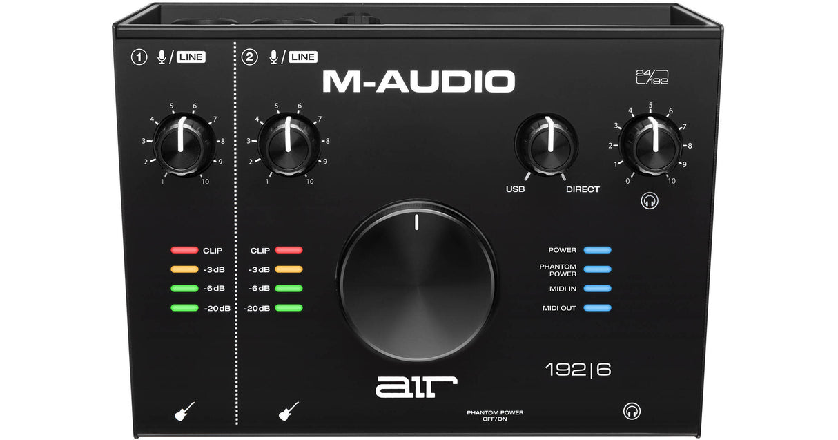 M-Audio AIR 192|6 Desktop 2x2 USB Type-C Audio/MIDI Interface