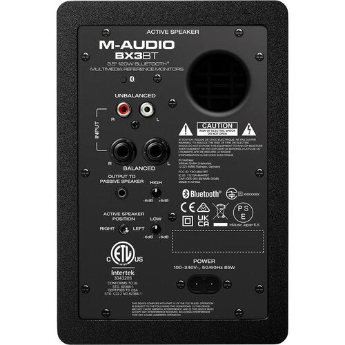 M-Audio BX3BT 3.5" 120W Studio Monitors (Pair)