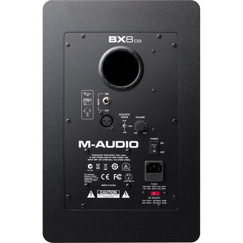 M-Audio BX8 D3 8" 2-Way 150W Powered Studio Monitor (Single)