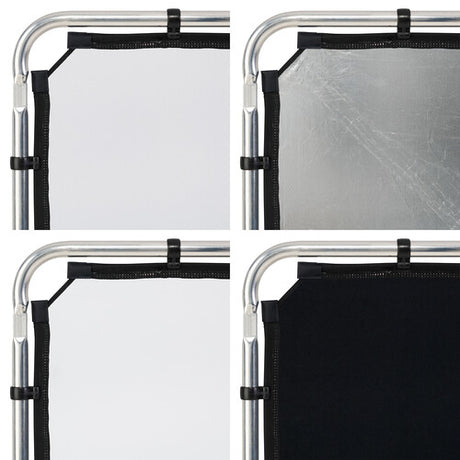 Manfrotto Small Pro Scrim All-in-One Kit (3.6 x 3.6')