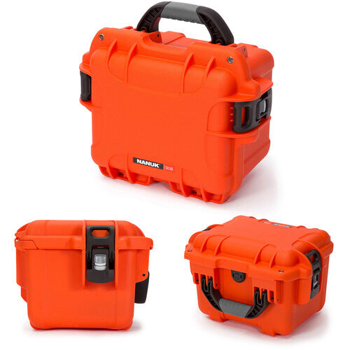 Nanuk 908 Hard Case with Foam Insert in 7 Colors