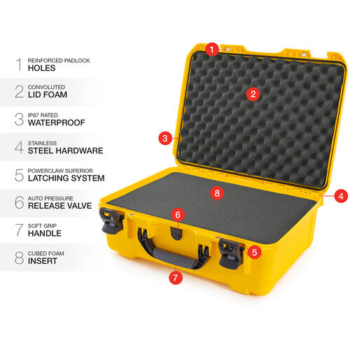 Nanuk 940 Hard Case with Foam in 2 Colors