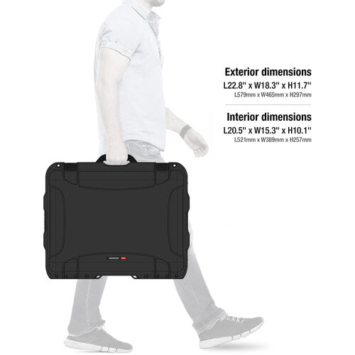 Nanuk 950 Wheeled Hard Case with Cubed Foam in 5 Colors