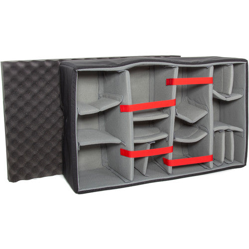 Nanuk 963 Wheeled Hard Case with Padded Divider Insert (Black, 90.6L)