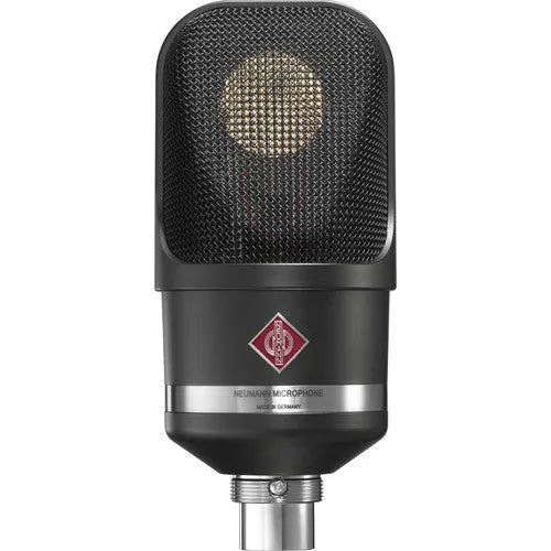 Neumann TLM 107 Studio Set BK Large-Diaphragm Multipattern Condenser Microphone with Shockmount (Black)