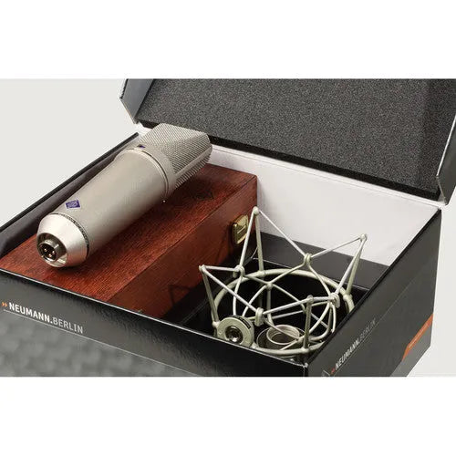 Neumann U 87 Ai Large-Diaphragm Multipattern Condenser Microphone (Studio Set, Nickel)