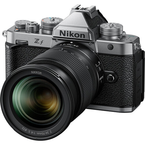 Nikon Zf Mirrorless Camera with 24-70mm f/4 Lens (Silver)