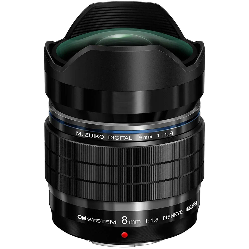 OM SYSTEM M.Zuiko Digital ED 8mm f1.8 Fisheye PRO Lens (Micro Four Thirds)