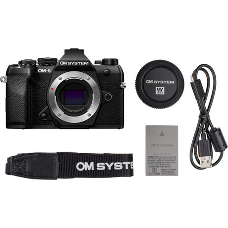 OM SYSTEM OM-5 Mark II Mirrorless Camera with 12-45mm f/4 Lens