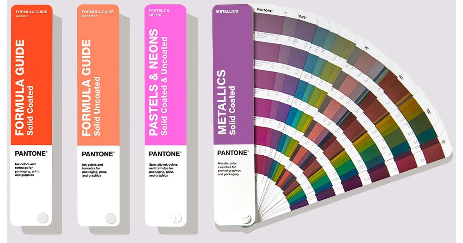 Solid Guide. Image Pantone Solid Coated Guide