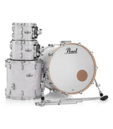 Pearl PMX Professional 4pc Shell Pack (2218B/1007T/1208T/1616F) White Marine Pearl Finish With 2x TH-1030