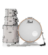 Pearl PMX Professional 4pc Shell Pack (2218B/1007T/1208T/1616F) White Marine Pearl Finish With 2x TH-1030