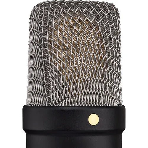 RODE NT1 5th Generation Large-Diaphragm Cardioid Condenser XLR/USB Microphone (Black)
