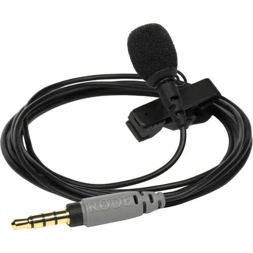 RODE SmartLav+ Lavalier Condenser Microphone for Smartphones with TRRS Connections